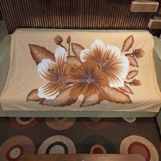 Rayon Sarong Hand Painted Floral Design